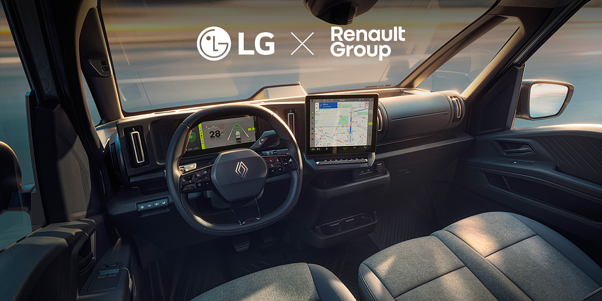 LG Cockpit-Lösung SDV Renault