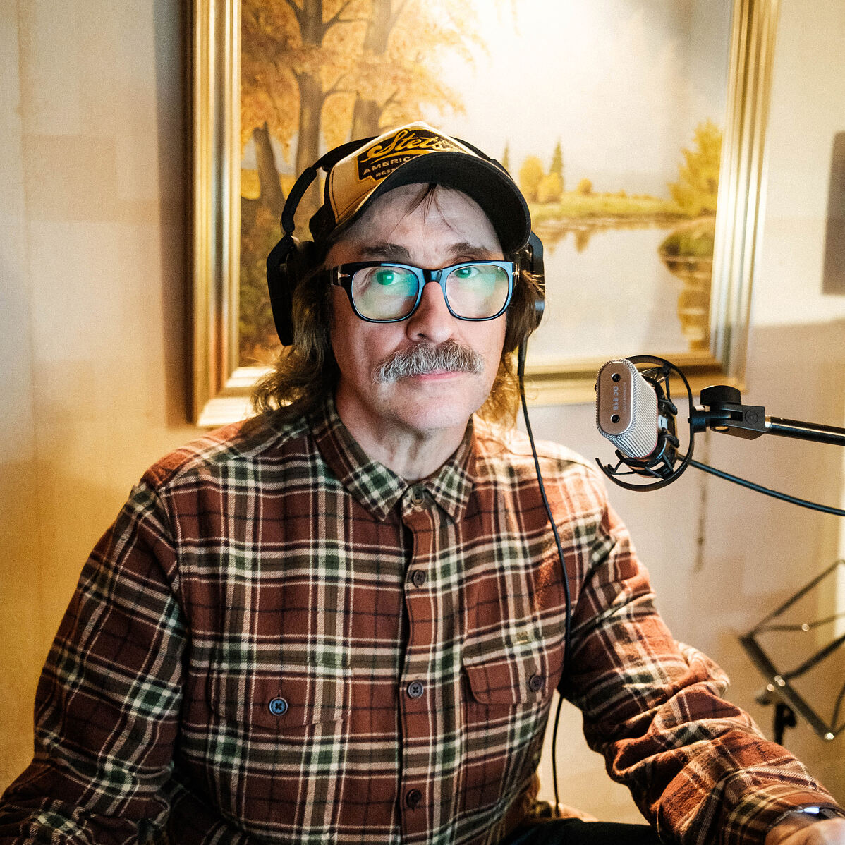 Alexander Hacke im Studio